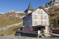 KLAUSEN, SWITZERLAND: CIRCA 2015: Klausenpass Hotel