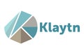 Klaytn Token logos vector logo text icon author\'s development Royalty Free Stock Photo