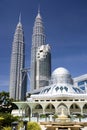 KLCC Mosque Royalty Free Stock Photo