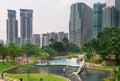 KLCC Park in Kuala Lumpur, Malaysia