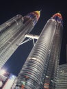 KLCC TOWER KUALA LUMPUR MALAYSIA Royalty Free Stock Photo