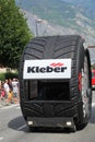 Kleber vehicle during Le Tour de France on July