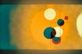 Klee-Inspired Vector Background - generative ai