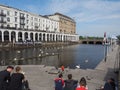 Kleine Alster in Hamburg Royalty Free Stock Photo