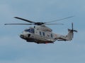 NH90 rescue helicopter of the Belgian navy