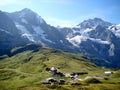 Kleine Scheidegg, Switzerland Royalty Free Stock Photo