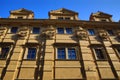 Klementinum, the architecture of the old houses, Old Town, Prague, Czech Republic Royalty Free Stock Photo