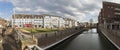kleve city germany high definition panorama Royalty Free Stock Photo