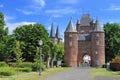 Klever Tor Medieval Town Gate in Xanten, Lower Rhine, North Rhine-Westphalia, Germany