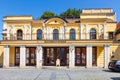 Klicpera theatre in neorenaissance style, town Hradec Kralove, Czech republic