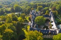 Kliczkow Castle. Western Poland. View from the drone.
