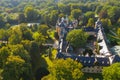 Kliczkow Castle. Western Poland. View from the drone.