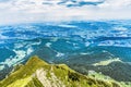 Klimsenhorn Church White Church Pastures Mount Pilatus Lucerne Switzerland Royalty Free Stock Photo