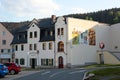 Klingenthal, Germany - May 22, 2023: Museum of musiÃÂ and wintersport in Klingenthal, a village in Vogtland region of Saxony,