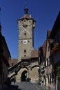 Klingentor, North Gate in Rothenburg ob der Tauber, Germany