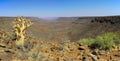 Klip River Valley viewed from Grootberg Lodge, Namibia