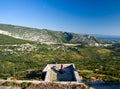 Klis fortress view. Croatia