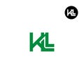 KLL Logo Letter Monogram Design Royalty Free Stock Photo