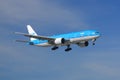 KLM Asia Boeing 777 Royalty Free Stock Photo