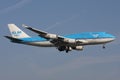 KLM asia Boeing 747-400 Royalty Free Stock Photo