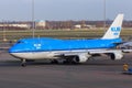 KLM Asia Boeing 747-400 Royalty Free Stock Photo