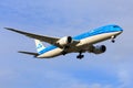 KLM Boeing 787 Dreamliner Royalty Free Stock Photo