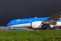 KLM Boeing 787 Dreamliner Royalty Free Stock Photo