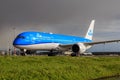 KLM Boeing 787 Dreamliner Royalty Free Stock Photo