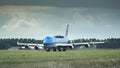 KLM Boeing 747-400 Royalty Free Stock Photo