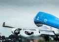 KLM Boeing 747-400 Royalty Free Stock Photo