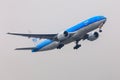 KLM Boeing 777 Royalty Free Stock Photo