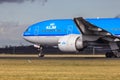 KLM Boeing 777 Royalty Free Stock Photo