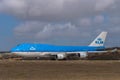 KLM Boeing 747 Royalty Free Stock Photo