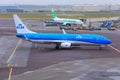 KLM and Transavia jets