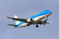 KLM Cityhopper Embraer 175 Royalty Free Stock Photo