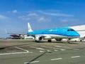 KLM Cityhopper Embraer 190 Royalty Free Stock Photo