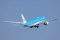 KLM landing, Schiphol Amsterdam, Boeing Boeing