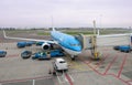 KLM Plane at airport