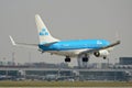 KLM plane Boeing 737-700
