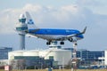 KLM Embraer 175 Schiphol Royalty Free Stock Photo