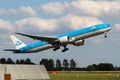 KLM - Royal Dutch Airlines Boeing 777-306/ER Royalty Free Stock Photo