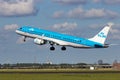 KLM Schiphol Royalty Free Stock Photo