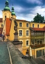 Klodzko, baroque replica of the Charles Bridge in Prague