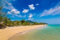 Klong Nin beach on Koh Lanta Royalty Free Stock Photo