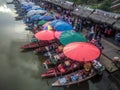 Klonghae Floating Market in Hatyai, Thailand