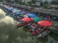 Klonghae Floating Market in Hatyai, Thailand