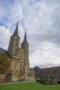 Kloster Michelsberg (Michaelsberg) in Bamburg, Germany with blue Royalty Free Stock Photo