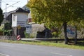 Klotten, Germany - 10 21 2020: Signs at the entry to Klotten