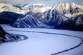 Kluane National Park and Reserve, Glacier Views Royalty Free Stock Photo