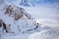 Kluane National Park and Reserve, Mountain and Glacier Views Royalty Free Stock Photo